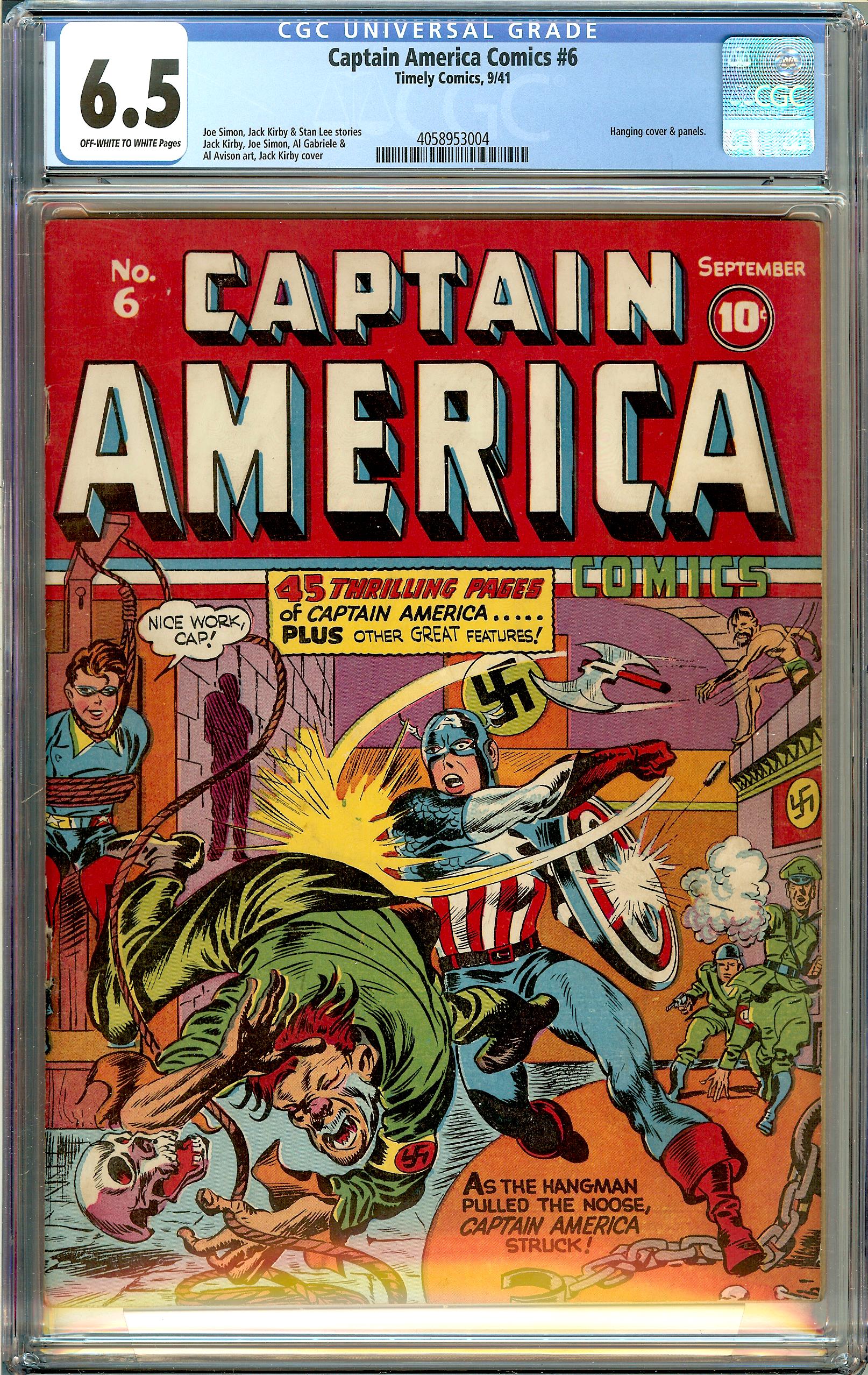 Captain America Comics 6