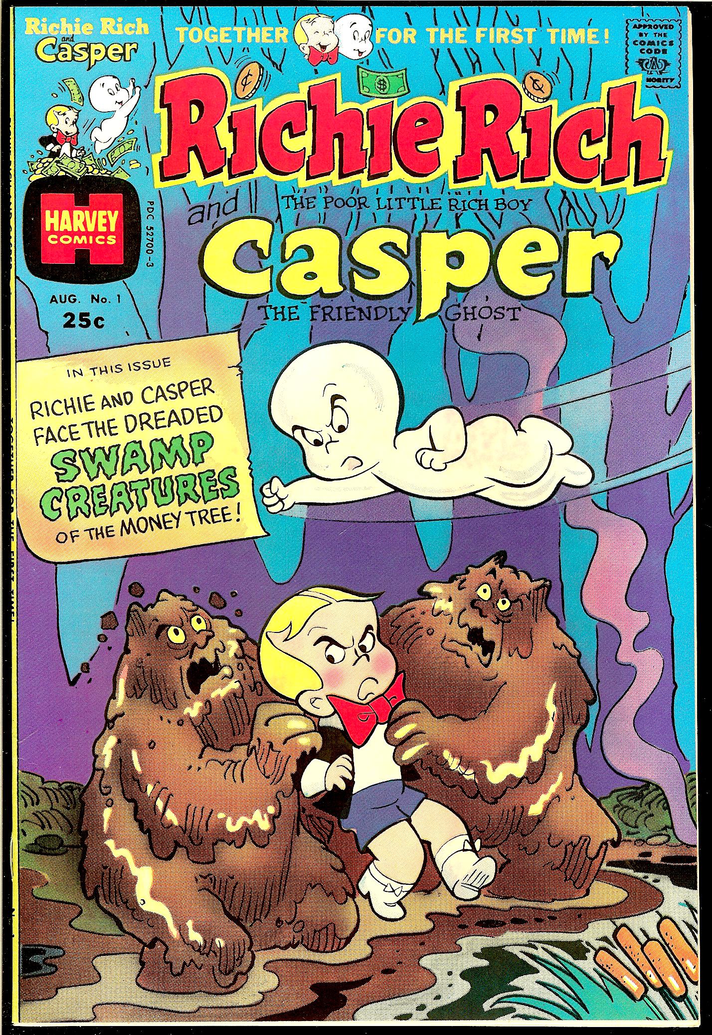 Richie Rich Casper The Unbelievable Billionaire Boy Who Lives In A Haunted Mansion - vo7i01v