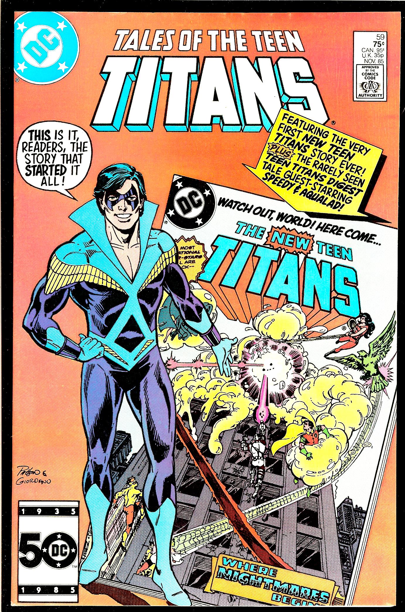 Think, Tales of the teen titans can Tales of the teen titans idea