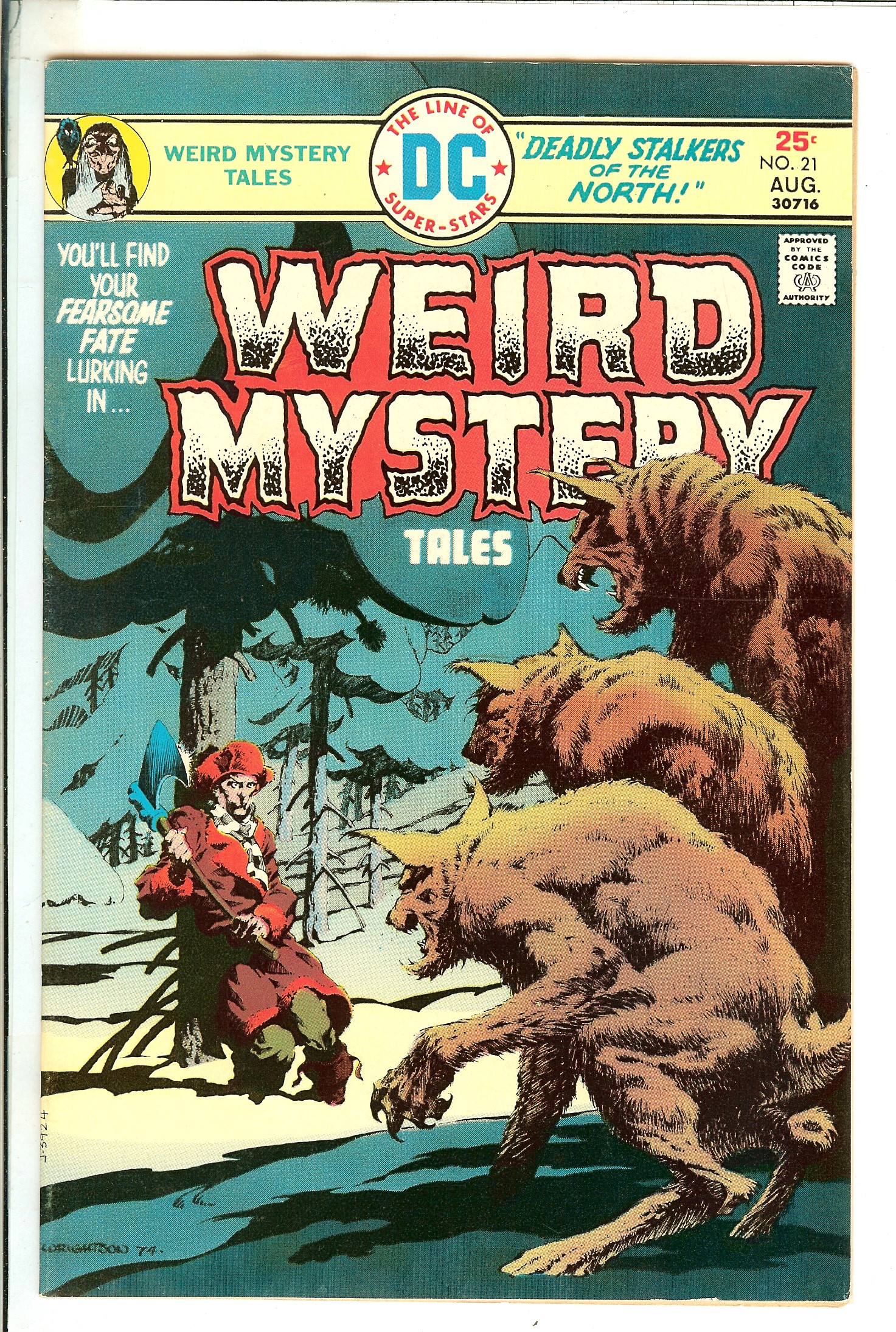 Weird Mystery Tales #21