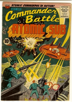 Commander Battle and the Atomic Sub #7