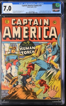 Captain America Comics #21
