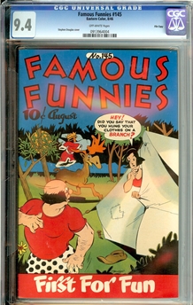 Famous Funnies #145