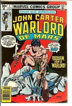 John Carter Warlord of Mars #3