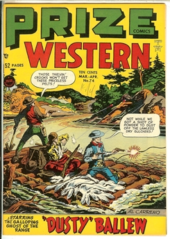 Prize Comics Western #74