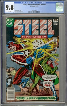 Steel The Indestructible Man #4